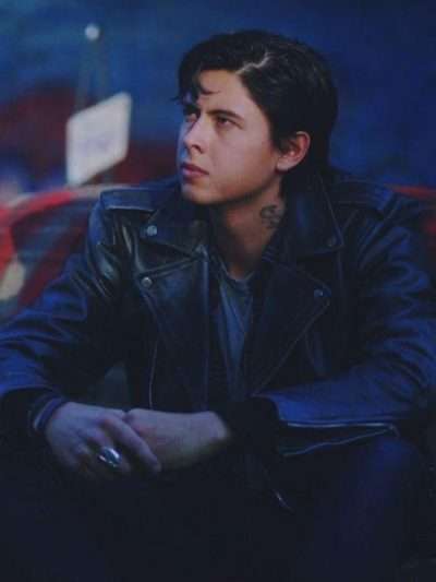 Jordan Connor Riverdale Black Leather Jacket