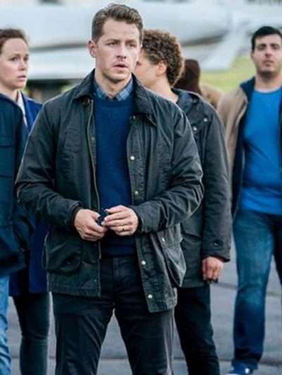 Josh Dallas Manifest Ben Stone Black Cotton Jacket