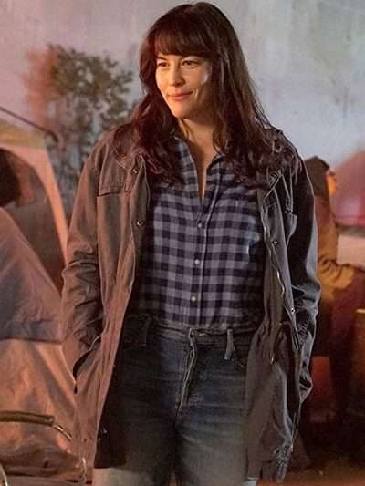Liv Tyler 911 Lone Star Cotton Coat