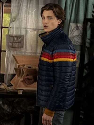 Alex Saxon Nancy Drew Blue Puffer Jacket