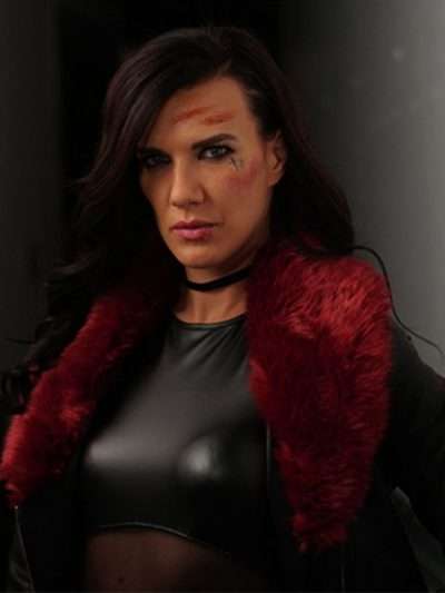 Natalie Burn Acceleration Rhona Black Leather Jacket