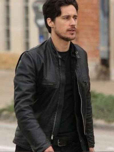 James Valdez Queen of The South Black Leather Jacket