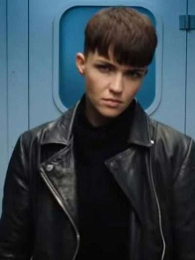 SAS Red Notice Ruby Rose Leather Jacket