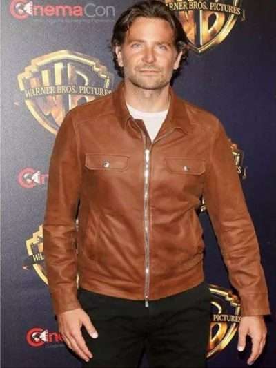 A Star Is Born Bradley Cooper Brown Jacket