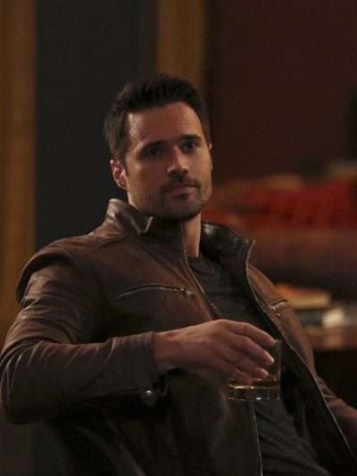 Agents Of Shield Grant Ward Brown Leather Jacket