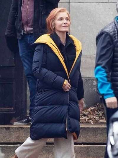 French Exit Michelle Pfeiffer Puffer Coat