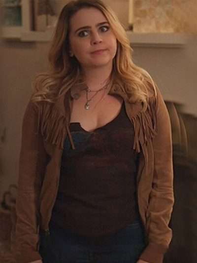 Good Girls Mae Whitman Fringe Jacket