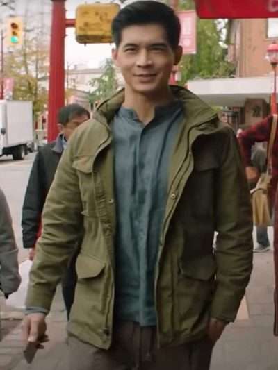 Eddie Liu Kung Fu Henry Yan Green Cotton Jacket