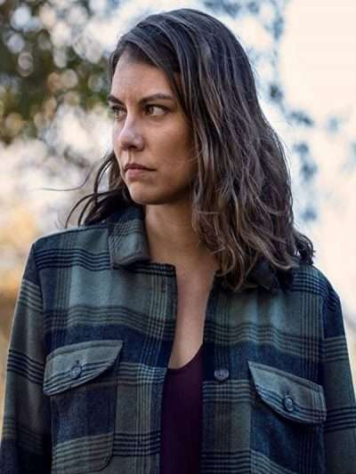 The Walking Dead Maggie Rhee Plaid Checkered Jacket