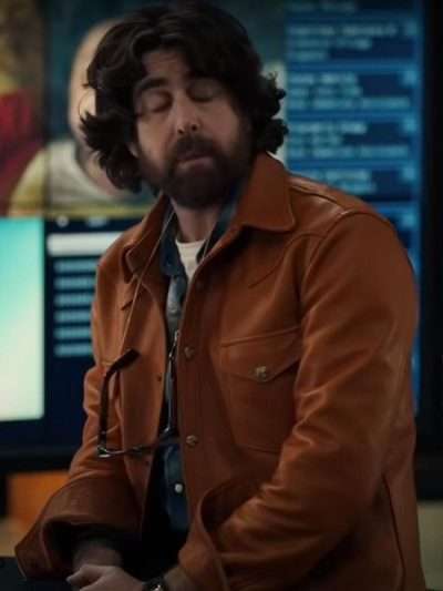 The Equalizer Harry Keshegian Brown Leather Jacket