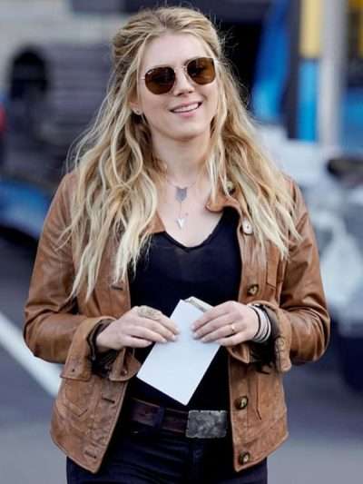 Katheryn Winnick Big Sky Brown Jacket