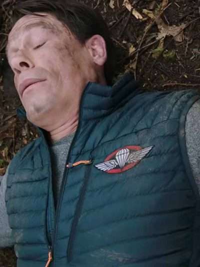Playing with Fire Jake Carson Puffer Green Vest