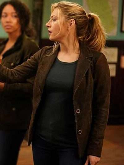 Big Sky Katheryn Winnick Brown Coat