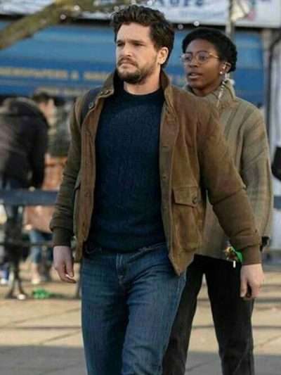 Eternals Dane Whitman Suede Leather Jacket