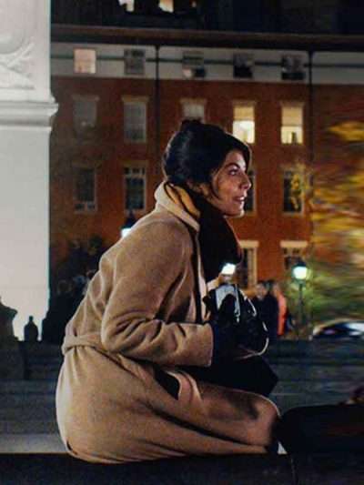Alessandra Mastronardi Master Of None Trench Coat
