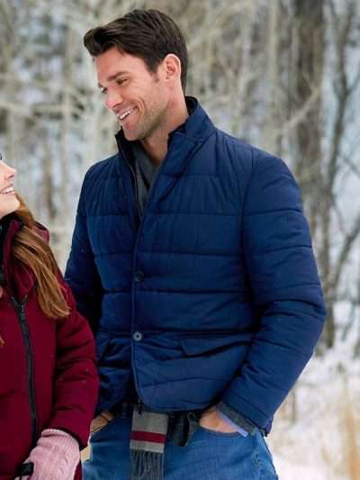 Winter Love Story Elliot Blue Puffer Jacket