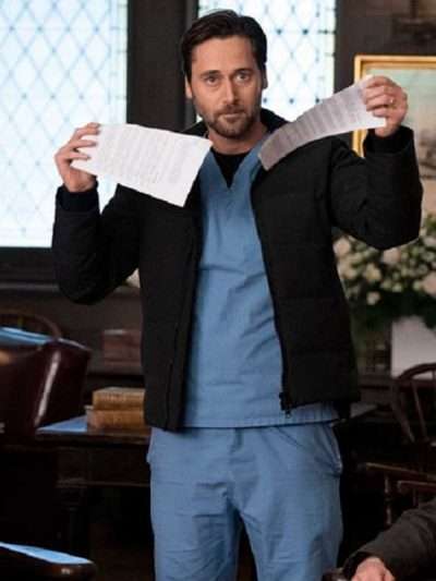 New Amsterdam Ryan Eggold Puffer Jacket