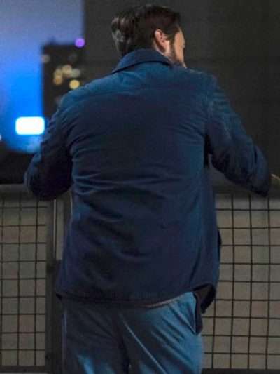 New Amsterdam Ryan Eggold Blue Jacket