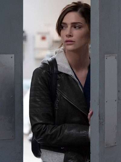 New Amsterdam Dr. Lauren Bloom Black Leather Jacket