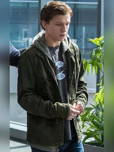 Tom Holland Green Cotton Jacket