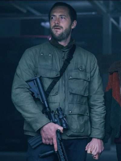 War of the Worlds Season 2 Jonathan Gresham Military Green Moore Jacket