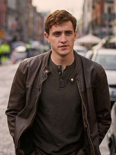 Normal People Connell Brown Leather Jacket