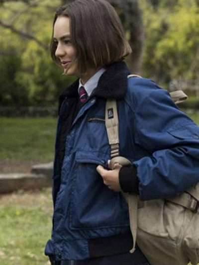 Atypical Brigette Lundy-Paine Blue Jacket