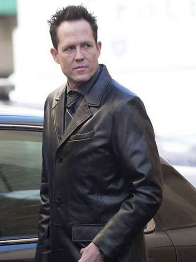 Brooklyn Nine-Nine The Vulture Black Leather Coat