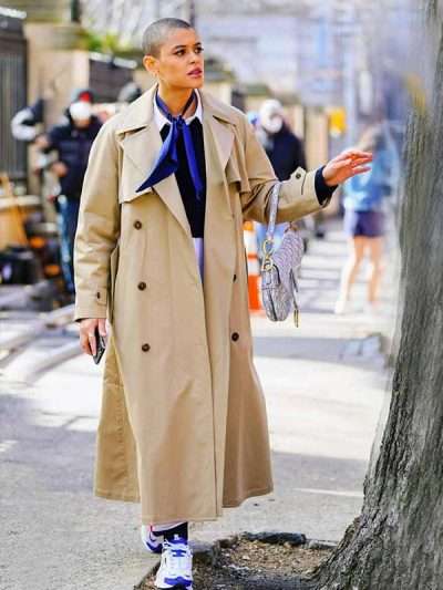 Gossip Girl Jordan Alexander Long Coat