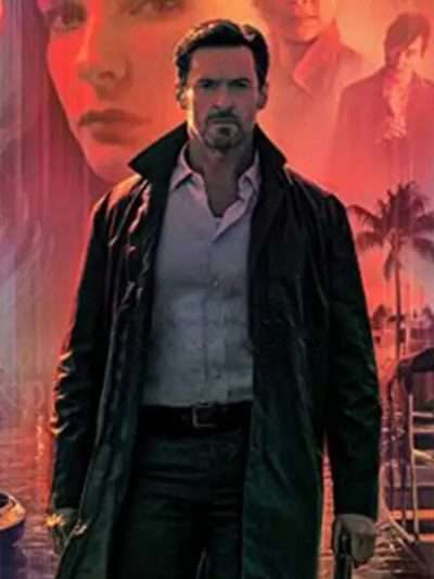 Reminiscence Nick Bannister Black Trench Coat