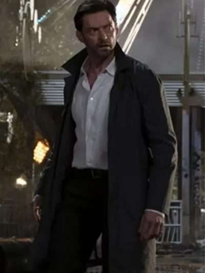 Reminiscence Hugh Jackman Black Coat