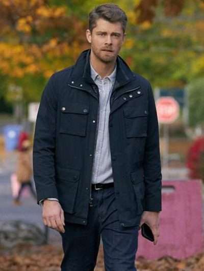 Luke Mitchell Black Jacket