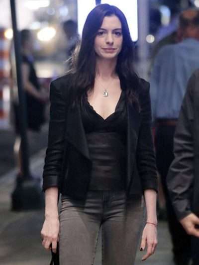 WeCrashed Rebekah Neumann Leather Jacket