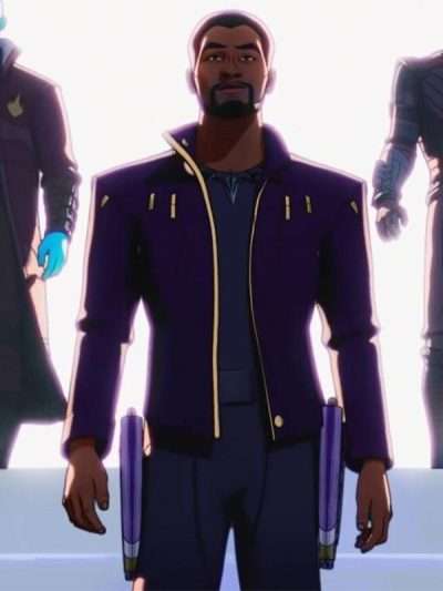animated series what if chadwick boseman Jacket