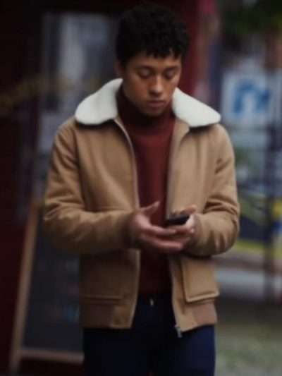 Dating & New York Jaboukie Young-White Shearling Jacket