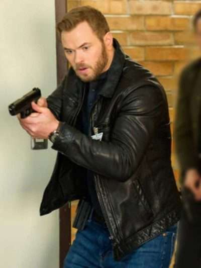 FBI Most Wanted Kenny Crosby Leather Jacket