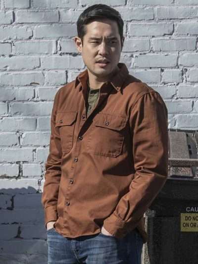 Kevin Can F**k Himself Raymond Lee Brown Jacket