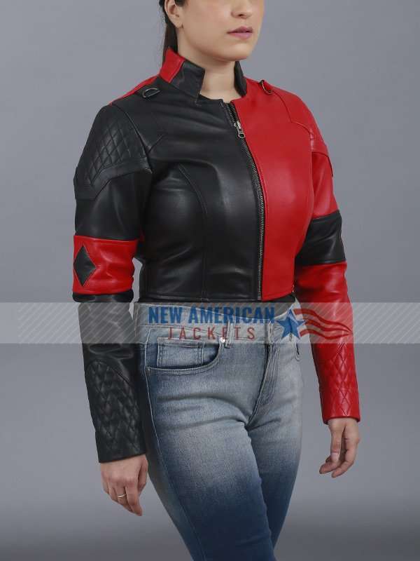 Harley Quinn Live Fast Die Clown Jacket