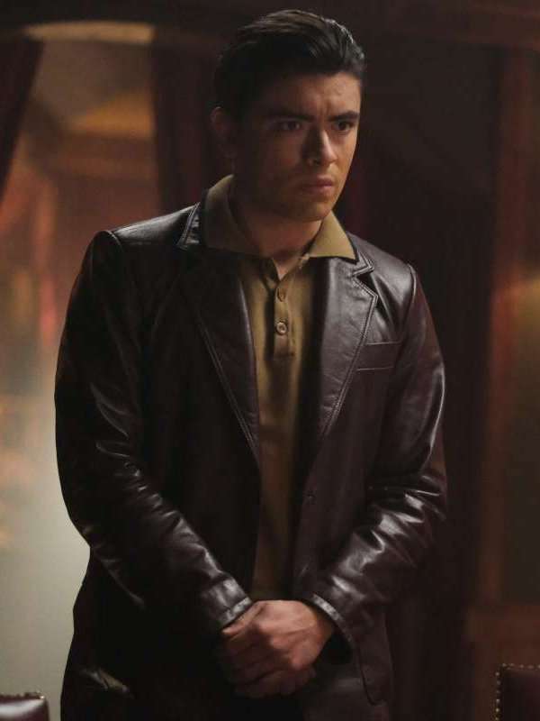 Riverdale Teen Hiram Lodge Leather Jacket