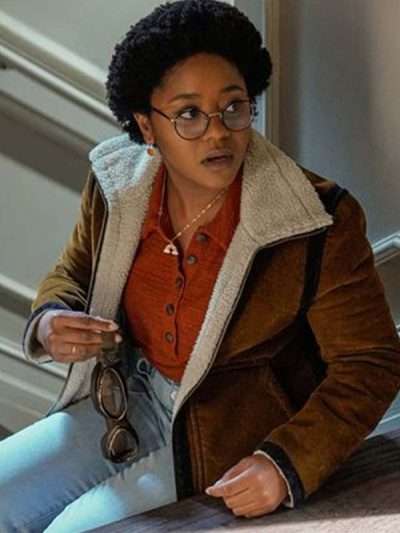Stargirl Anjelika Washington Shearling Jacket