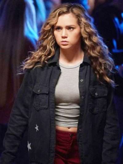 Stargirl Brec Bassinger Black Cotton Jacket