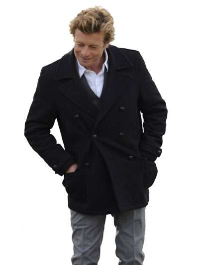 The Mentalist Patrick Jane Black Peacoat