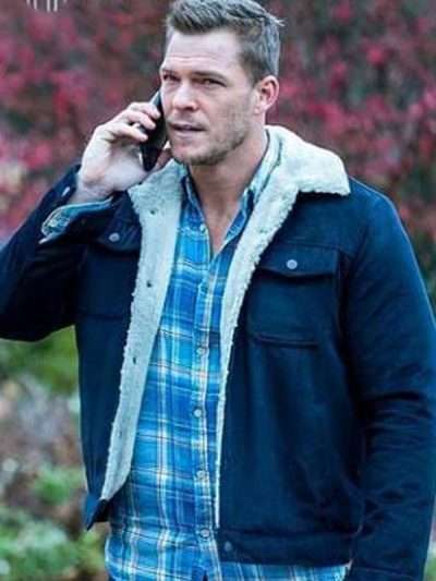 Titans Season 03 Hank Hall Blue Shearlng Cotton Jacket