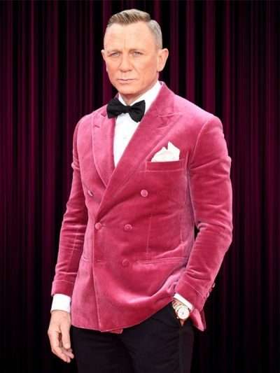 Daniel Craig Pink Jacket Tuxedo