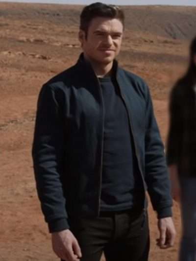 Eternals 2021 Richard Madden Bomber Jacket