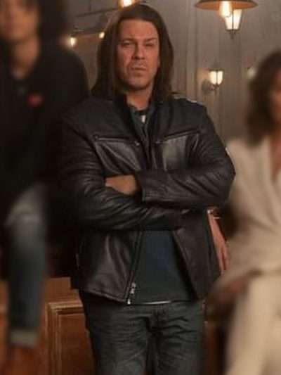 Leverage Redemption Christian Kane Leather Jacket