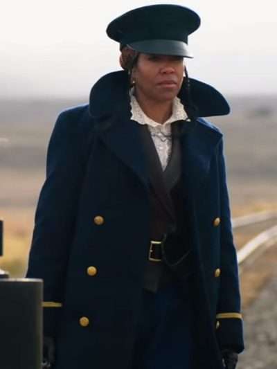 The-Harder-They-Fall-Trudy-Smith-Blue-Trench-Coat