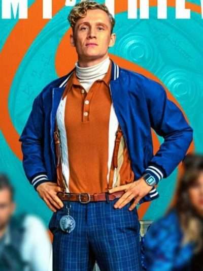 Army of Thieves Matthias Schweighofer Blue Jacket