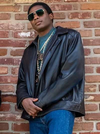BMF 2021 Terry Flenory Black Leather Jacket