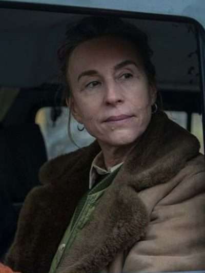 Karen Tv Series Elves Season 01 Ann Eleonora Jørgensen Leather Trench Coat